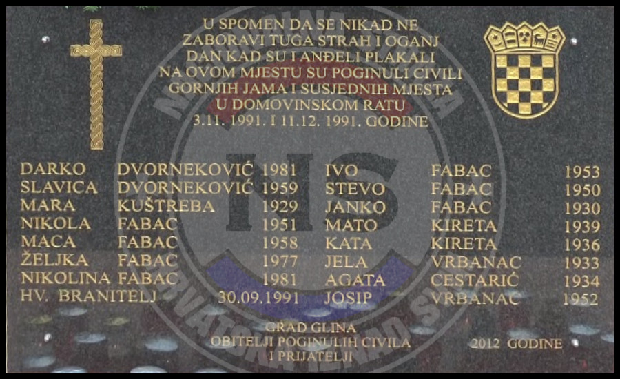 Pokolj u Gornjim Jamama 1991.